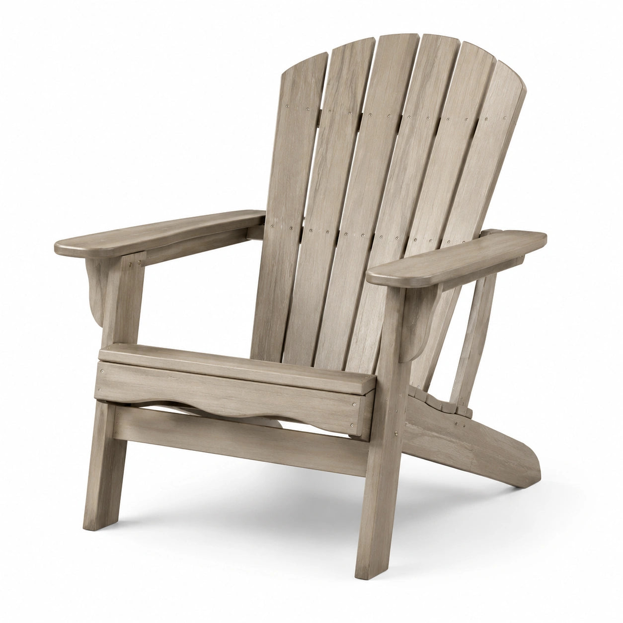 Chaise Adirondack en bois de pin pour extérieur